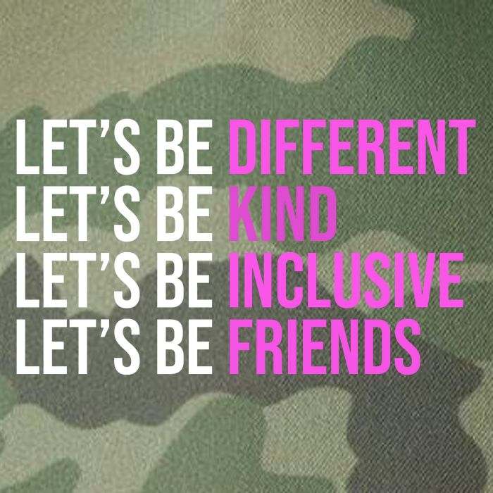 Let's Be Different Kind Inclusive Friends Legacy Tie Dye Trucker Hat