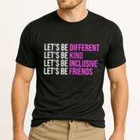 Let's Be Different Kind Inclusive Friends Performance Shirt