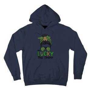 Lucky Bus Driver St. Patrick's Day Bus Driving Tall Hoodie