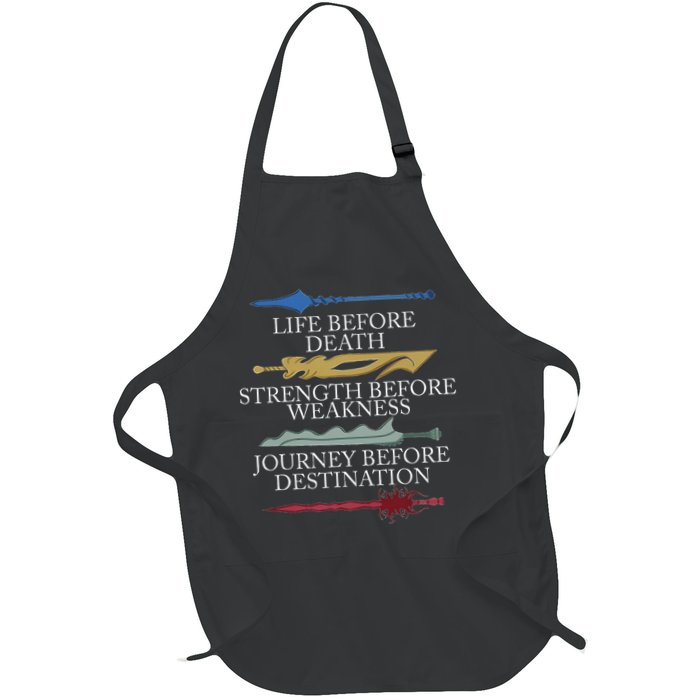Life Before Death Strength Before Weakness Journey Apron