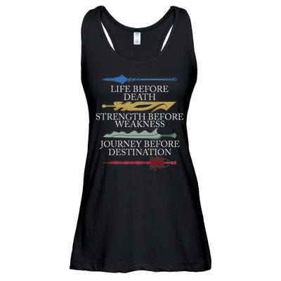 Life Before Death Strength Before Weakness Journey Ladies Essential Flowy Tank