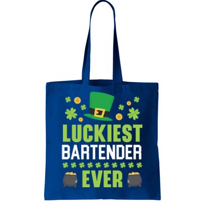 Luckiest Bartender Ever St Patrick's Saint Pattys Day Gift Tote Bag