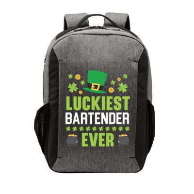 Luckiest Bartender Ever St Patrick's Saint Pattys Day Gift Vector Backpack