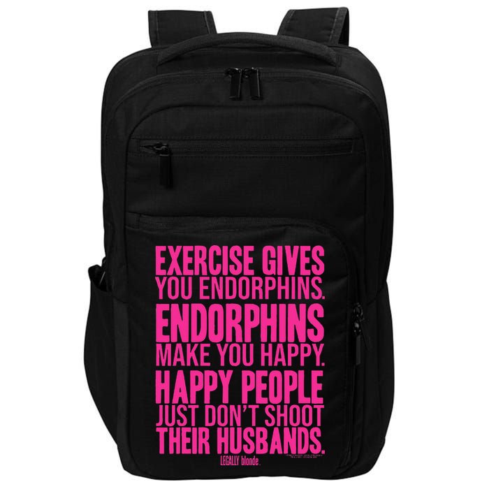 Legally Blonde Endorphins Impact Tech Backpack