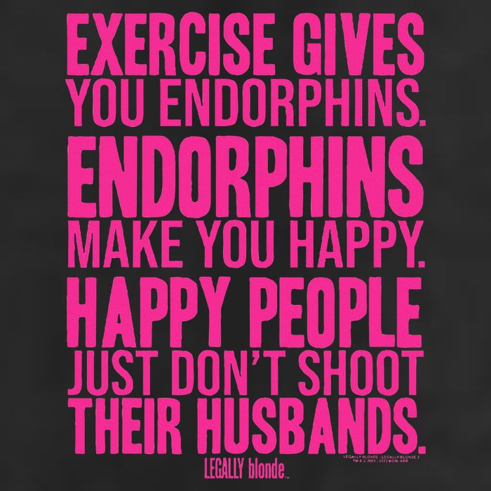 Legally Blonde Endorphins Adult Drive Performance Visor