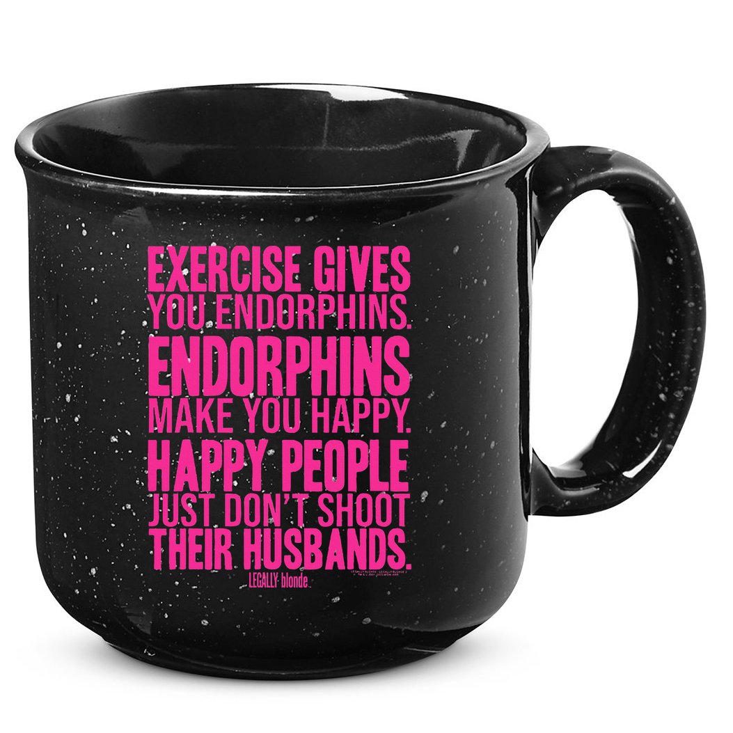 Legally Blonde Endorphins 15oz Campfire Ceramic Mug