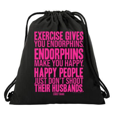 Legally Blonde Endorphins Drawstring Bag