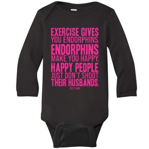 Legally Blonde Endorphins Baby Long Sleeve Bodysuit