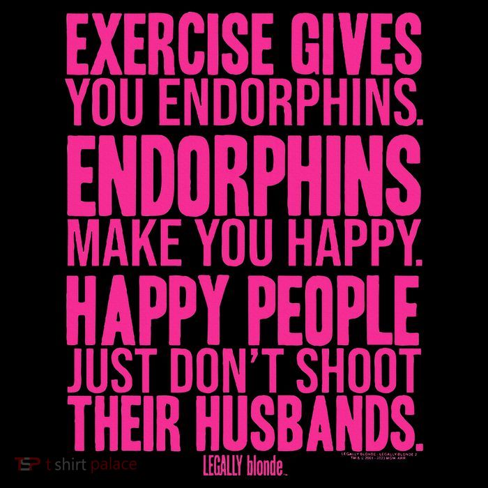 Legally Blonde Endorphins Premium T-Shirt