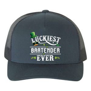 Luckiest Bartender Ever Leprechaun Hat St Patrick Day Gift Yupoong Adult 5-Panel Trucker Hat