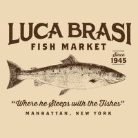 Luca Brasi Fish Market Drawstring Bag
