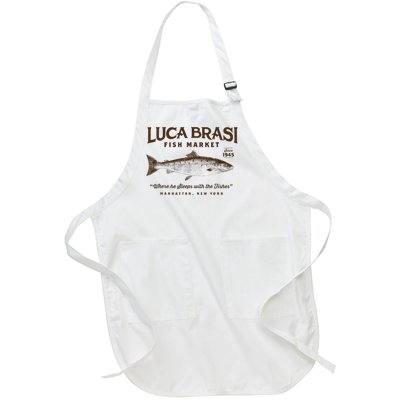 Luca Brasi Fish Market Full-Length Apron With Pockets