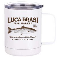 Luca Brasi Fish Market 12 oz Stainless Steel Tumbler Cup