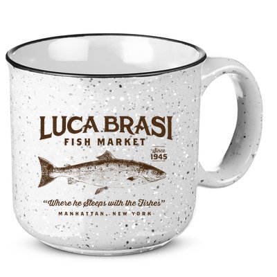 Luca Brasi Fish Market 15oz Campfire Ceramic Mug