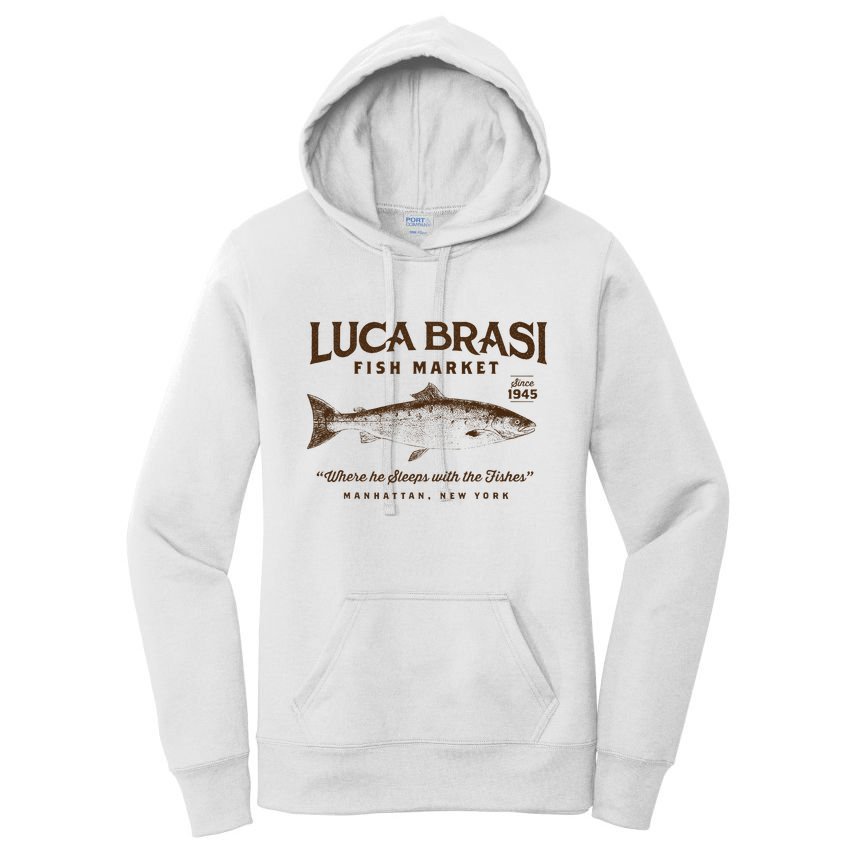 Luca Brasi Fish Market Women's Pullover Hoodie