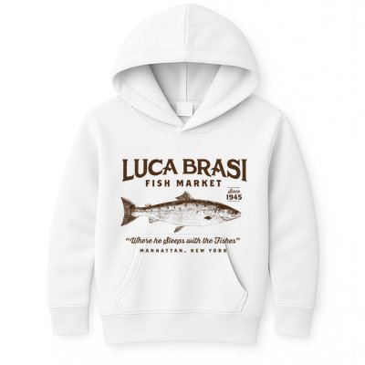 Luca Brasi Fish Market Kids Hoodie