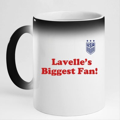 LavelleS Biggest Fans 11oz Black Color Changing Mug