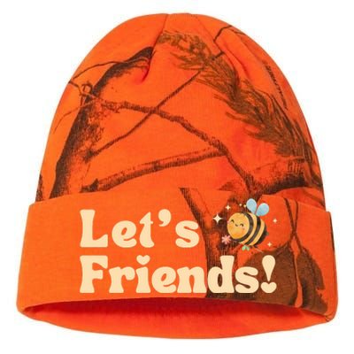 Lets Bee Friends Funny Bees Lover Kati Licensed 12" Camo Beanie