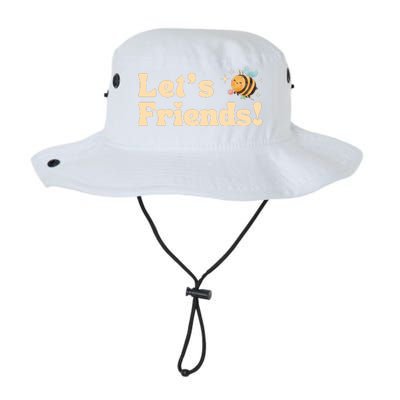 Lets Bee Friends Funny Bees Lover Legacy Cool Fit Booney Bucket Hat