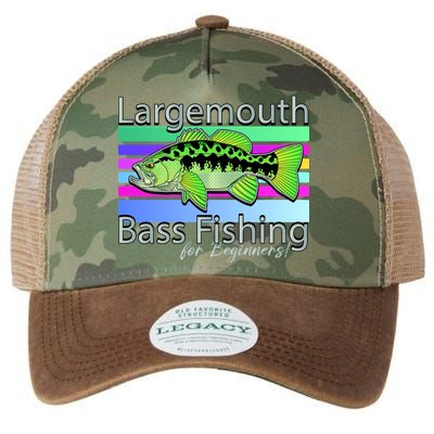 Largemouth Bass Fishing For Beginners Legacy Tie Dye Trucker Hat