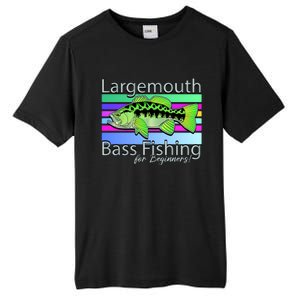 Largemouth Bass Fishing For Beginners Tall Fusion ChromaSoft Performance T-Shirt