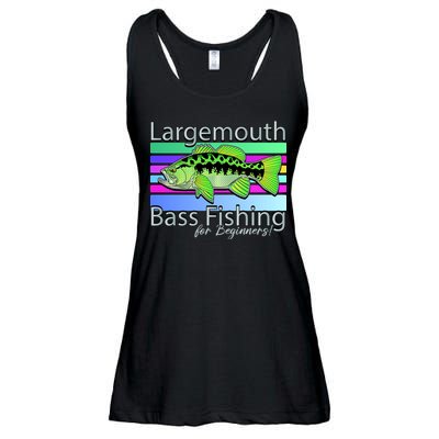 Largemouth Bass Fishing For Beginners Ladies Essential Flowy Tank