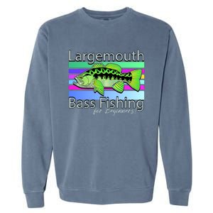 Largemouth Bass Fishing For Beginners Garment-Dyed Sweatshirt