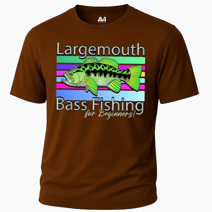 Largemouth Bass Fishing For Beginners Cooling Performance Crew T-Shirt