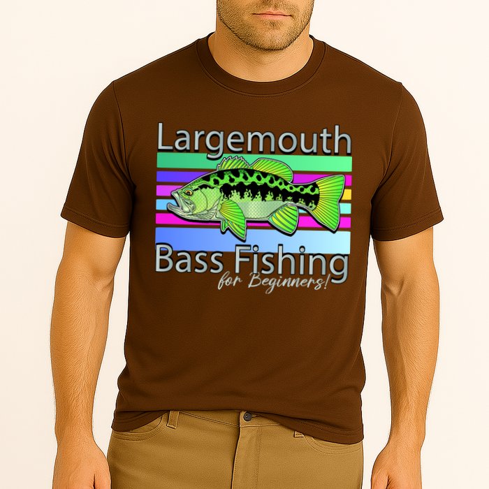 Largemouth Bass Fishing For Beginners Cooling Performance Crew T-Shirt