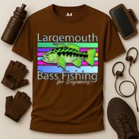 Largemouth Bass Fishing For Beginners Cooling Performance Crew T-Shirt