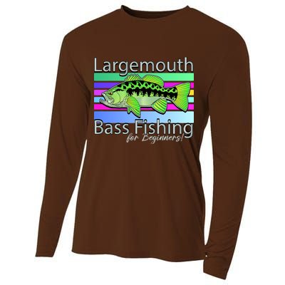 Largemouth Bass Fishing For Beginners Cooling Performance Long Sleeve Crew