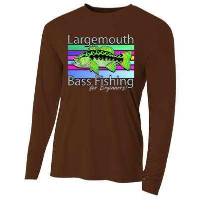 Largemouth Bass Fishing For Beginners Cooling Performance Long Sleeve Crew