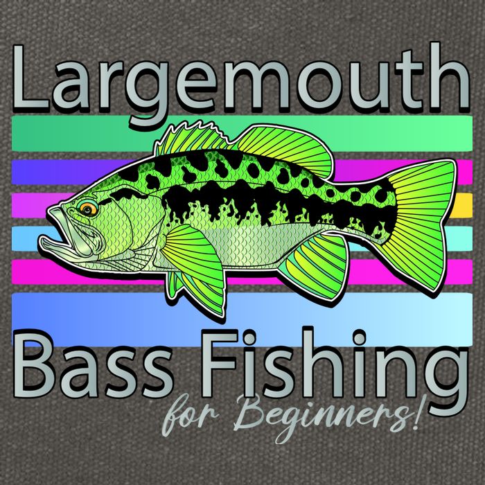 Largemouth Bass Fishing For Beginners Cotton Canvas Backpack