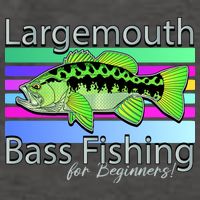 Largemouth Bass Fishing For Beginners Vector Backpack