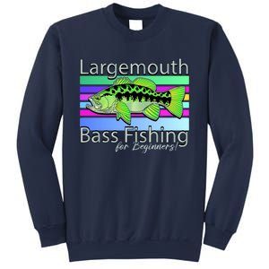 Largemouth Bass Fishing For Beginners Sweatshirt