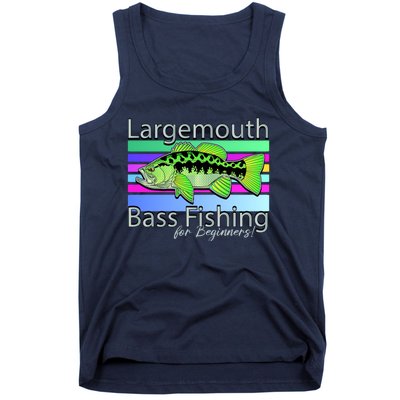 Largemouth Bass Fishing For Beginners Tank Top