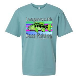 Largemouth Bass Fishing For Beginners Sueded Cloud Jersey T-Shirt