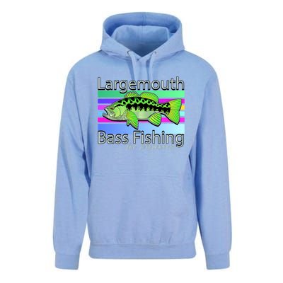 Largemouth Bass Fishing For Beginners Unisex Surf Hoodie