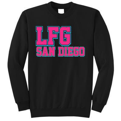 LFGSD Baseball Fan San Diego Sports LFG SD Sweatshirt