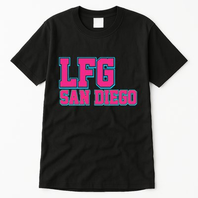 LFGSD Baseball Fan San Diego Sports LFG SD Tall T-Shirt