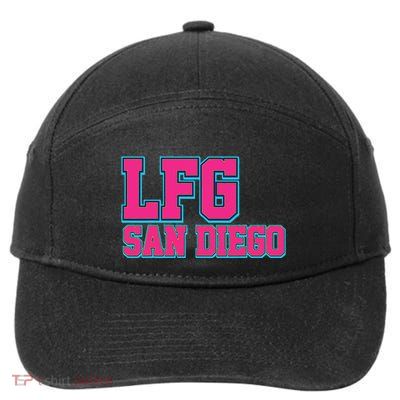 LFGSD Baseball Fan San Diego Sports LFG SD 7-Panel Snapback Hat