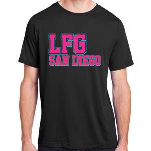 LFGSD Baseball Fan San Diego Sports LFG SD Adult ChromaSoft Performance T-Shirt