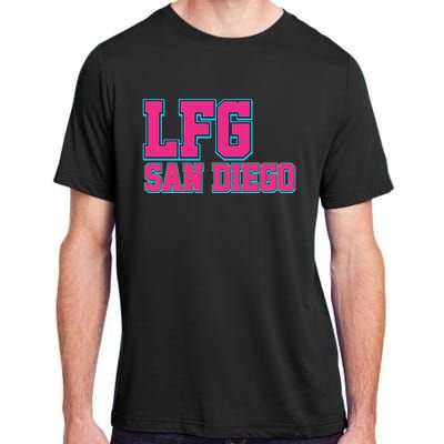 LFGSD Baseball Fan San Diego Sports LFG SD Adult ChromaSoft Performance T-Shirt