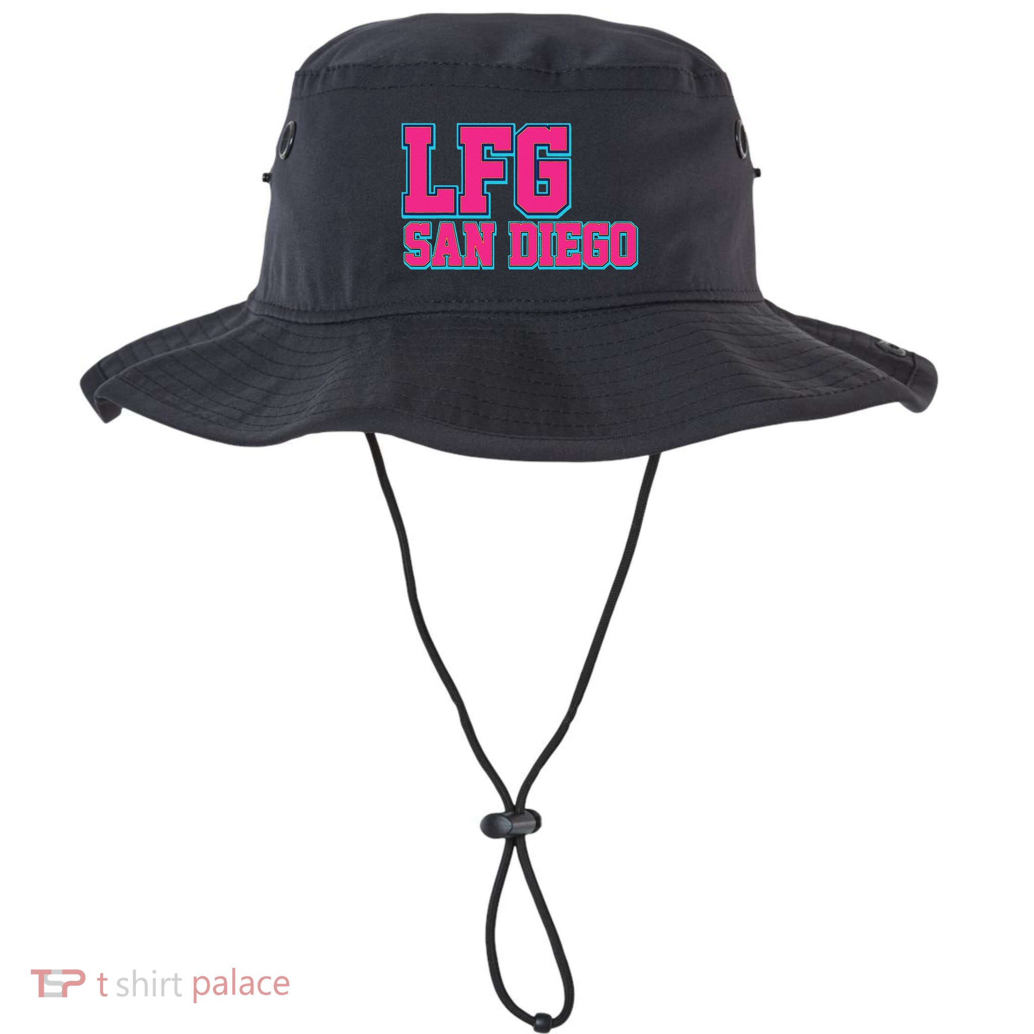 LFGSD Baseball Fan San Diego Sports LFG SD Bucket Hat