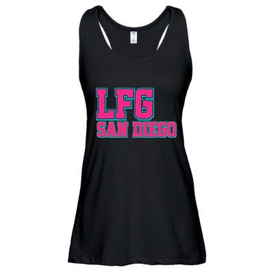 LFGSD Baseball Fan San Diego Sports LFG SD Ladies Essential Flowy Tank