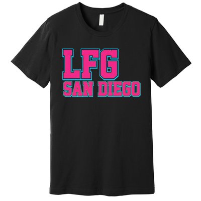 LFGSD Baseball Fan San Diego Sports LFG SD Premium T-Shirt