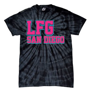 LFGSD Baseball Fan San Diego Sports LFG SD Tie-Dye T-Shirt