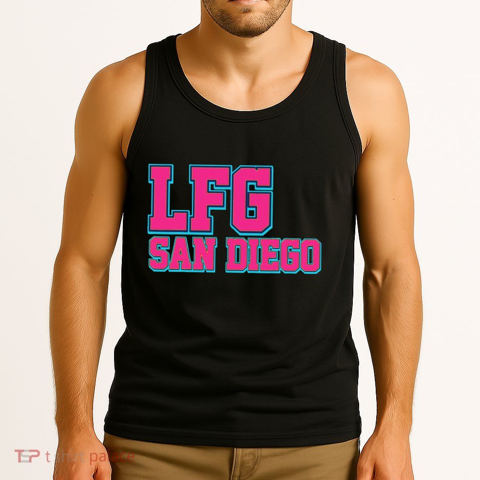LFGSD Baseball Fan San Diego Sports LFG SD Tank Top