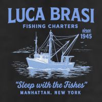 Luca Brasi Fishing Charters Adult Drive Performance Visor