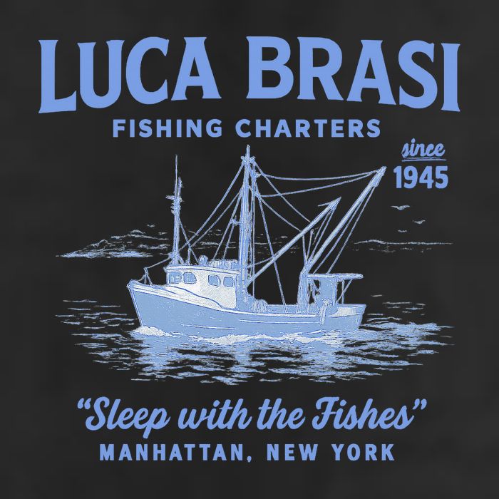 Luca Brasi Fishing Charters Adult Drive Performance Visor